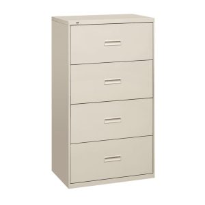 Archivero Horizontal HON 434 Lserie 400 Metálico de 4 Gavetas 