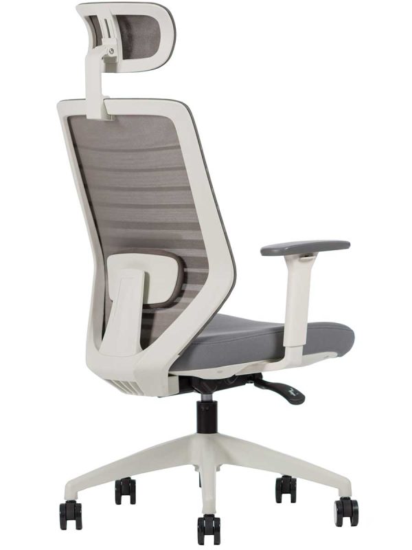 TECHNOCHAIRS DELTA Ejecutiva Respaldo Alto Gris - Image 3