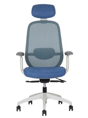 TECHNOCHAIRS Spirit White Respaldo Alto