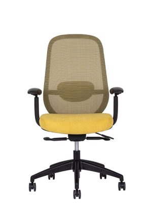 TECHNOCHAIRS Spirit Black Respaldo Bajo