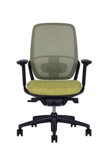 TECHNOCHAIRS Legend Ónix Respaldo Bajo - Tapizada en Tela