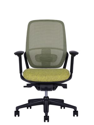 TECHNOCHAIRS Legend Ónix Respaldo Bajo - Tapizada en Tela