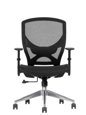 TECHNOCHAIRS Matrix Respaldo Bajo – Base Aluminio