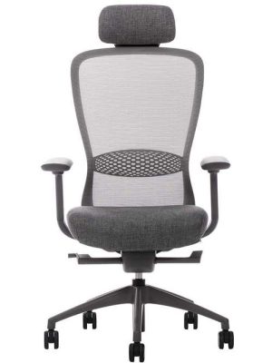 TECHNOCHAIRS Omega Respaldo Alto - Tapizado en Tela o Technoleather