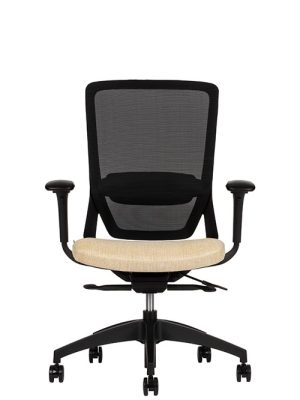 TECHNOCHAIRS Soul Black Respaldo Bajo