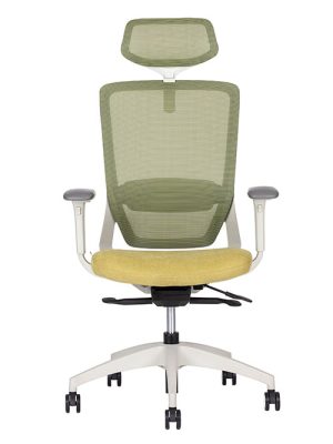 TECHNOCHAIRS Soul White Respaldo Alto