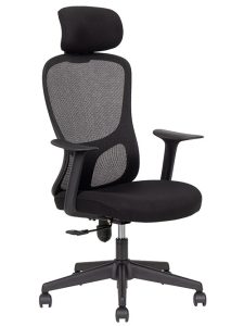 Techno Chairs - Journey Black Respaldo Alto