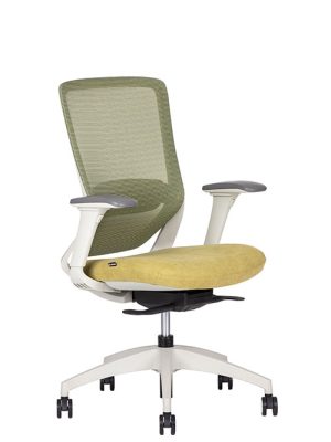 TECHNOCHAIRS Soul White Respaldo Bajo