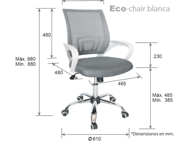 Offiho Italy - Eco Chair Blanca - Image 2