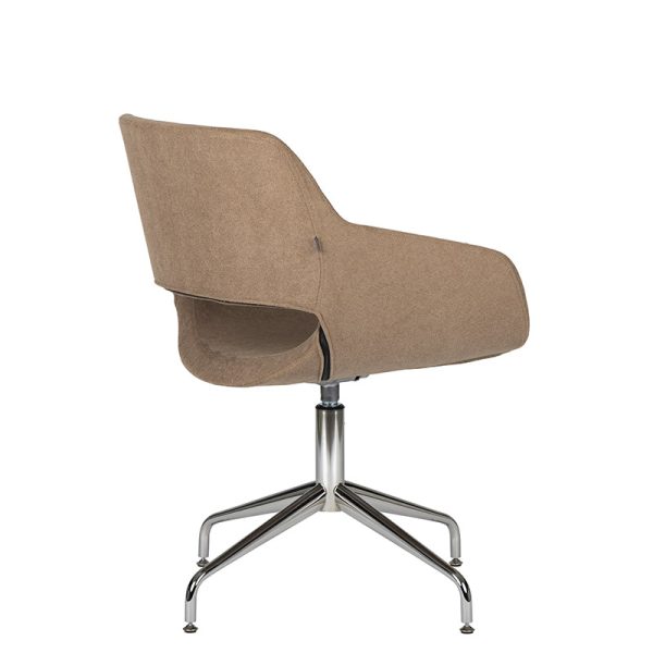 bratti | Sillón Flok Base Fija, Tapizado en Tela - Image 2