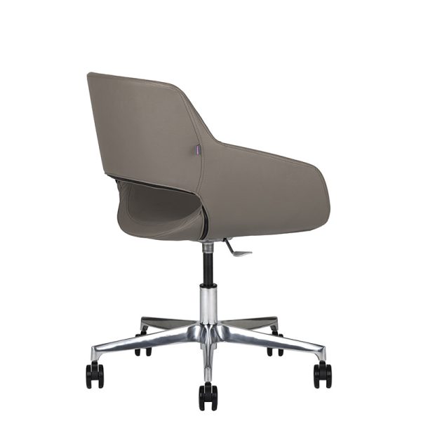 bratti | Sillón Flok Base Rodajas,Tapizado en Tela - Image 2