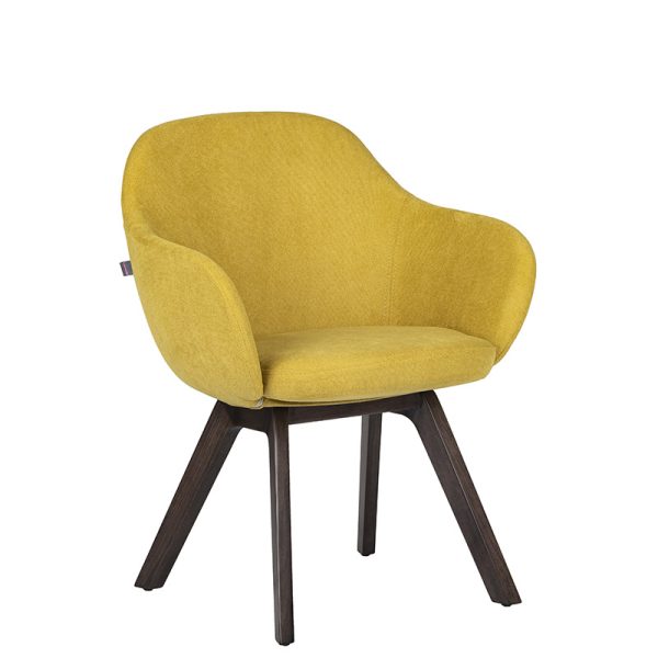 bratti | Sillón Kimbra Base Madera, Tapizado en Tela - Image 3