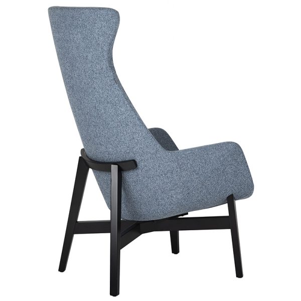 bratti | Sillón Kinzika L Base Madera, Tapizado en Tela - Image 4