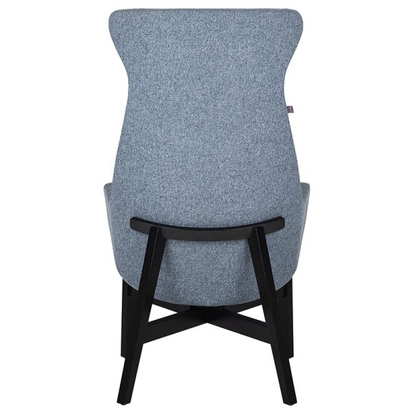 bratti | Sillón Kinzika L Base Madera, Tapizado en Tela - Image 3