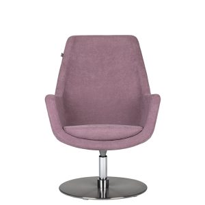 bratti | Sillón Kinzika M Base Plato, Tapizado en Tela