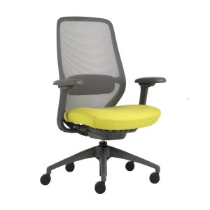 OffiChairs | Sillón Ejecutivo BM 8701 Gris | Norma Oficial 037
