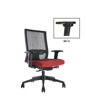 OffiChairs | Sillón Ejecutivo BM 8150 Negro | Norma Oficial 037