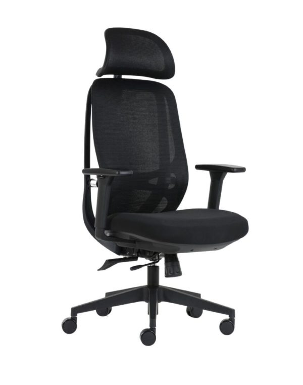 OffiChairs | Sillón Ejecutivo BM 8300 Negro | Norma Oficial 037