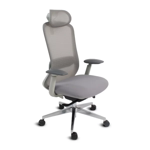 Silla Directiva Londres ECO Gris