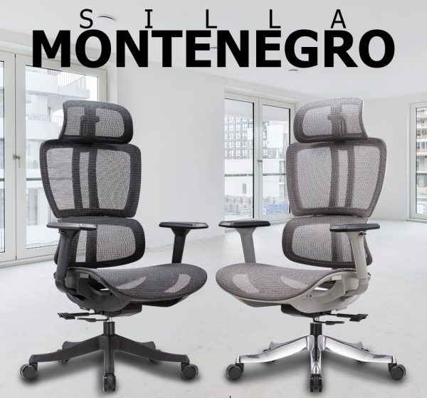 Silla Directiva MonteNegro Gris - Image 2