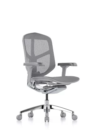 Reqüiez | Silla Ejecutiva Enjoy G2 en Mesh Respaldo Bajo RM-9101/GR