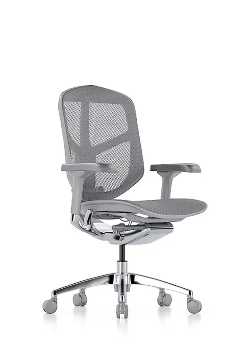 Reqüiez | Silla Ejecutiva Enjoy G2 en Mesh Respaldo Bajo RM-9101/GR