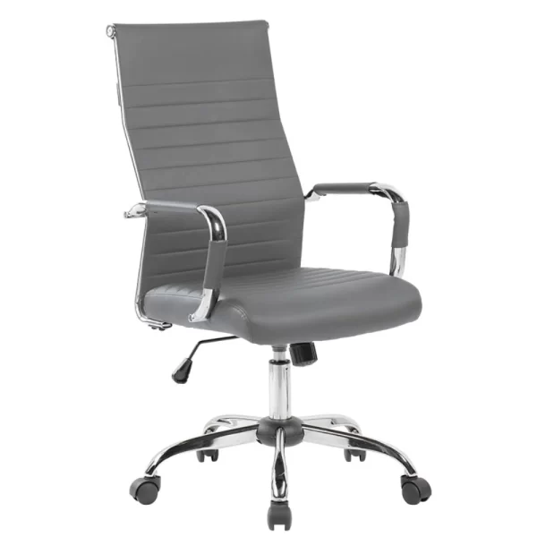 Albar | Silla Ejecutiva GA-003A Negra y Gris - Image 4