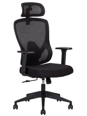 Techno Chairs - Pilot Black Respaldo Alto
