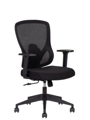 Techno Chairs - Pilot Black Respaldo Bajo
