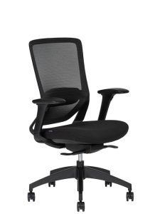 Techno Chairs - Soul Express Black Respaldo Bajo